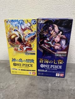 ワンピースカードゲーム 2種セット BOX テープ付き - メルカリ