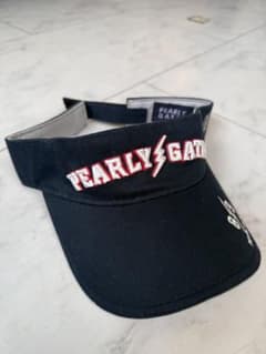 【新品未使用】PEARLY GATES ネイビー サンバイザーのサムネイル