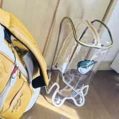 (Cover only) Malbon Golf Bag Yellow
