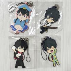 銀魂 土方十四郎 ラバーストラップセット まとめ売り】銀魂 土方十四郎 坂田銀時 ラバーストラップ 4点セット