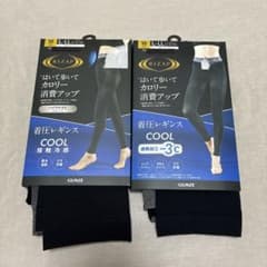 RIZAP 着圧レギンス COOL L-LL 2枚セット