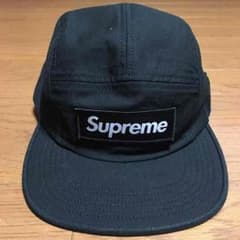 Supreme 2016 camp cap blackのサムネイル