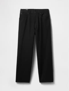 GAP スーパーバギーデニム　W32L32 (black)のサムネイル
