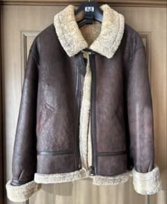 ★本革ムートン★B-3 フライトジャケット•Lサイズ検Schott AVIREX ☆本革ムートン☆B-3 フライトジャケット•Lサイズ検Schott AVIREX