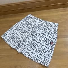 クリーニング済み】PEARLY GATES ロゴ総柄スカート サイズ00 - メルカリ