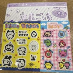 たまごっち　ジャンボシールダス　ステッカー　ガシャポンのサムネイル