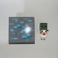 Minecraft ダイヤモンド鉱石 ゾンビ チキン フィギュアのサムネイル