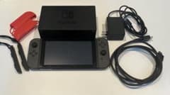 Nintendo Switch 本体 グレー ドックセット - メルカリ