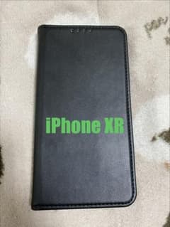 ♦️iPhone XR♦️手帳型スマートフォンケース ブラックのサムネイル