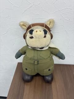 [Rare] Studio Ghibli Porco Rosso Plush Mascot