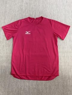 MIZUNO 陸上競技用 Tシャツ レッド Mサイズのサムネイル