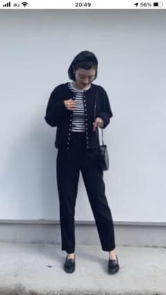 ZARA ハイウエストパンツ 36のサムネイル