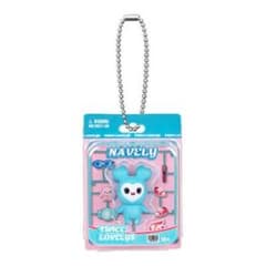 TWICE NAVELY ぬいぐるみ 水色 チェーン付きのサムネイル