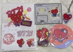 BT21 TATA 이치 반 쿠지 취하는 파카 BT21 카페 세트
