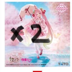 TAITO 사쿠라 미쿠 AMP+ 피규어 벚꽃 드레스 ver.