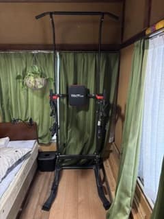 WOLFYOK ぶら下がり健康器 懸垂マシン 手渡し WOLFYOKぶら下がり健康器 懸垂 手渡し 説明読んでください - メルカリ