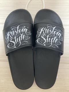 試着のみ新品　Kustomstyle サンダル ブラック　カスタムスタイルのサムネイル