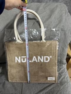 NULAND ジュートトートバッグ ベージュのサムネイル