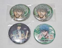 【8点】緑間真太郎　缶バッジ　アクキ　レザーチケット　中国限定　IPSTAR 緑間真太郎 缶バッジ - メルカリ