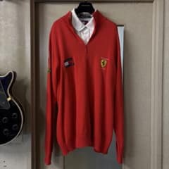 希少 美品 フェラーリ コラボ ブルゾン ポロシャツ トミーフィル 