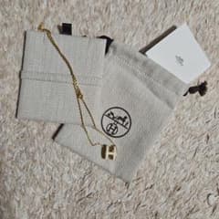 新品未使用 HERMES Pop H ネックレス ゴールド×アイボリー☆ - メルカリ