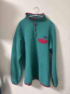 Patagonia シンチラ スナップT フリース グリーン