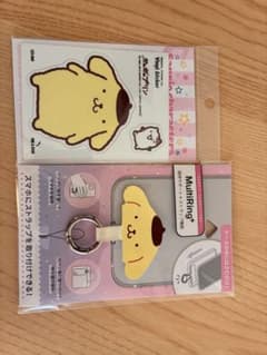 ポムポムプリン スマホリング ＆ ステッカーセットのサムネイル