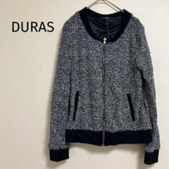 【DURAS】Duras Tweed Blouson Outerwear M