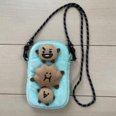 [미사용] BT21 SHOOKY 크로스백 스마트 폰 케이스 윤기 SUGA