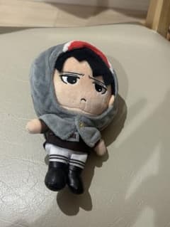 Attack Titan Levi Ackerman Hooded Plush Toy (approx. 20cm)