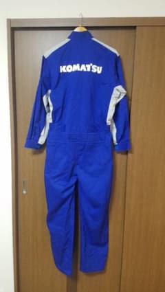 コマツ　KOMATSU ツナギ　オーバーオール　作業着のサムネイル