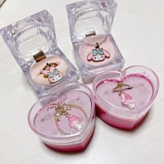 マイメロディ  ケース入りアクセサリー  指輪  ネックレスのサムネイル