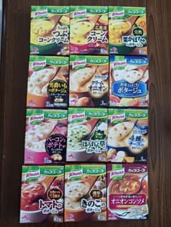 【もも　様　専用】クノールカップスープ　詰め合わせ　12箱　コーンクリームのサムネイル