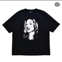 MINEDENIM フォトプリント Tシャツ ブラックのサムネイル