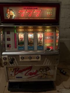 通電確認済み】パチスロ実機 Bunny Girl バニーガール 昭和レトロ