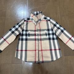 BURBERRY チェック柄長袖シャツのサムネイル