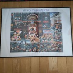 HIRO YAMAGATA 泥棒伝説（原画） フレーム付き　非売品のサムネイル