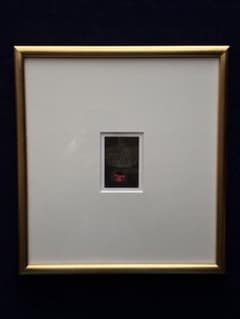 浜口陽三　銅版画作家限定700部アートプリント てんとう虫 浜口陽三 銅版画作家限定700部アートプリント てんとう虫 - メルカリ