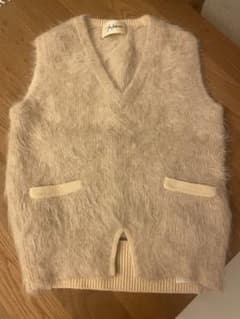 11/18削除　jun mikami モヘアニットベスト 11/18削除 jun mikami モヘアニットベスト - メルカリ