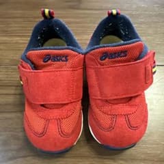 ⑥ ASICS ベビーシューズ レッド14.0cmのサムネイル