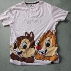 Disney チップとデール 半袖Tシャツ ホワイト LLのサムネイル