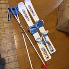 幼児用　スキー　雪遊び　捨て値です。のサムネイル