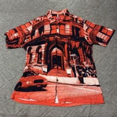 Supreme 半袖シャツ レッド Lサイズ - 4