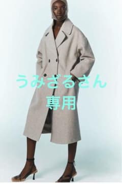 ZARA オーバーサイズ コートのサムネイル