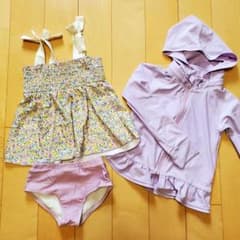 【美品】3点セット/水着/プティマインのサムネイル