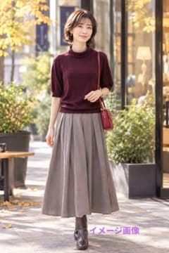 J.PRESS　秋色ボルドーニットのサムネイル