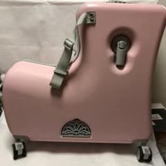 【未使用品】子供が乗れるキャリーケース キッズトラベル Mサイズ ピンク キッズトラベル キャリーケース(Mサイズ) ベビーピンク WINDEAR