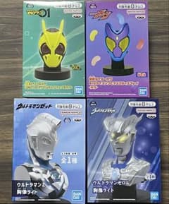 新品・未開封　特撮　プライズ　4点セット