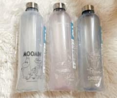 ムーミン タイムマーカー付き ウォーターボトル 1000ml 水筒 3個セット