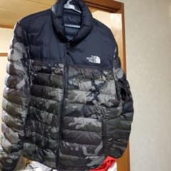 (リバーシブル)ノースフェイス   カモフラ   ダウンジャケット   XLのサムネイル